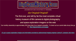 Desktop Screenshot of digicamhistory.com